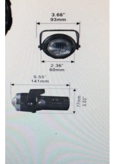 Dlaa Lav1012e Sis Lambası 12v Yuvarlak Mercekli Krom Luminatör