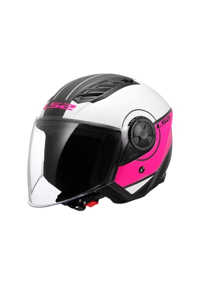 Ls2 Aırflow Iı Cover Kask Beyaz - Pembe