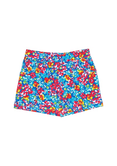Lovetti Kız Çocuk Tiny Flowers Desen Cepli Şort 5039 Çok Renkli