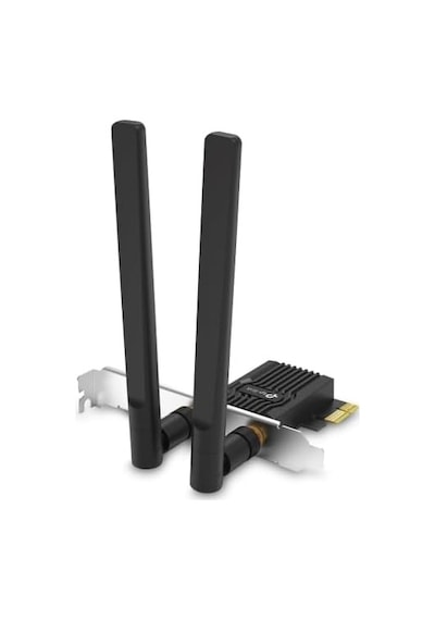 Archer Tx10e Ax900 Wi-fi 6 Bluetooth 5.3 Pcıe Adaptör 887 Mbps Çift Bant Hız Mu-mımo & Ofdma Çift Harici Anten Wpa3 Güvenlik Masaüstü Pc Dahili Ağ Kartı