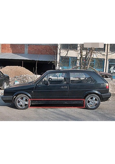 Vw Golf 2 Yan Marşpiyel Takımı - Plastik