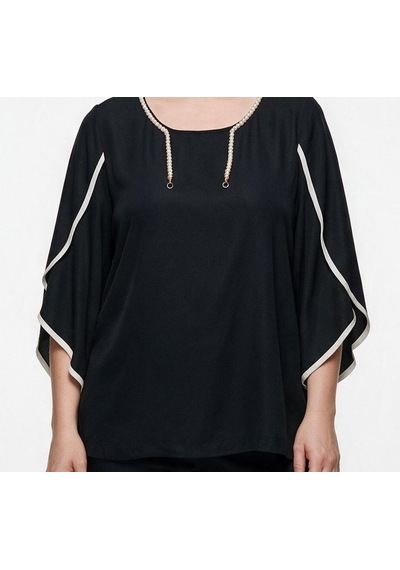 De White's Kadın Bluz 27k31715 Siyah