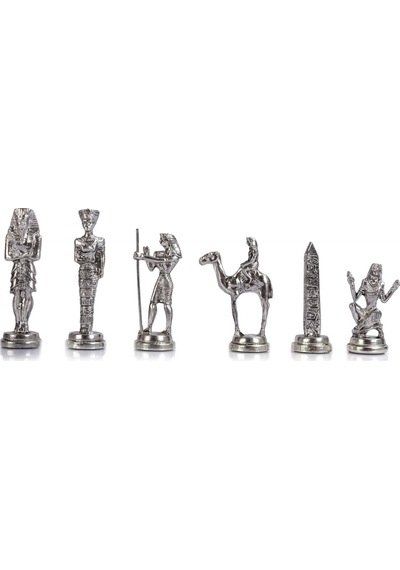 Satranç Taşı İsteyene Gifthome Büyük Metal Parlak Mı