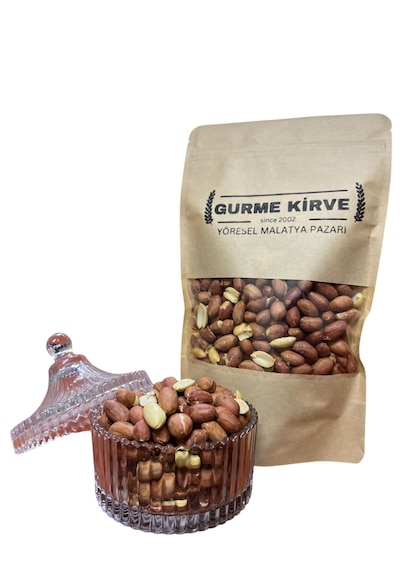 Gurme Kirve Yer Fıstığı Kavrulmuş Tuzsuz 500 G