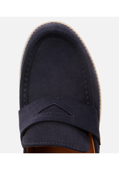 Hotiç Erkek Süet Deri Lacivert Rahat Tabanlı Espadril 02ayh303150a680 Lacivert-navy Lacivert
