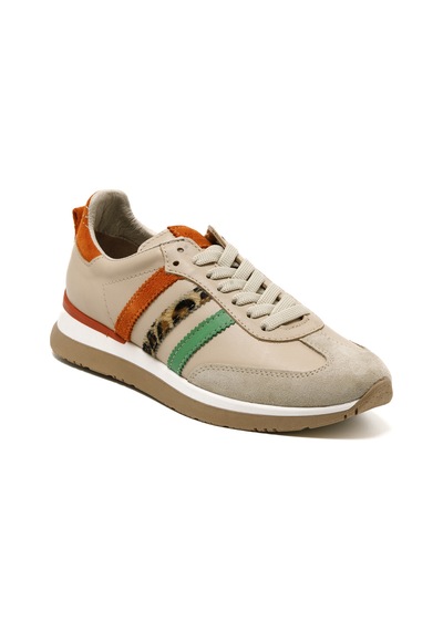 Sneaker Günlük Kadın Mar-25y-192-910 John May Tropic Tropic Bej - Turuncu