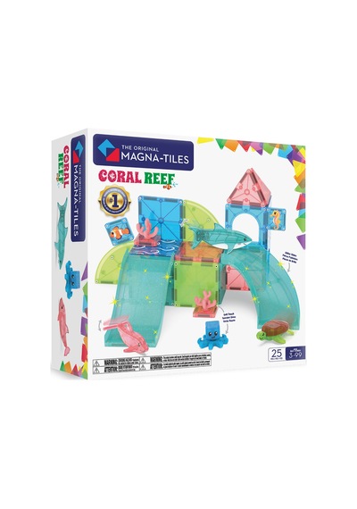 Magna-tıles - Coral Reef Manyetik Bloklar - 25 Parça