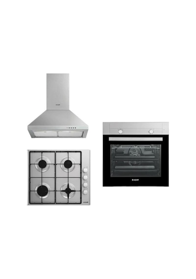 Arçelik 9620 MI - O 705 YDGEI - P 27 YI Inox Ankastre Set