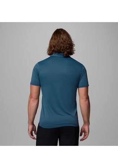 Columbia Ao3614 Hike Technical Erkek Polo T-shirt 1990401429 Mavi