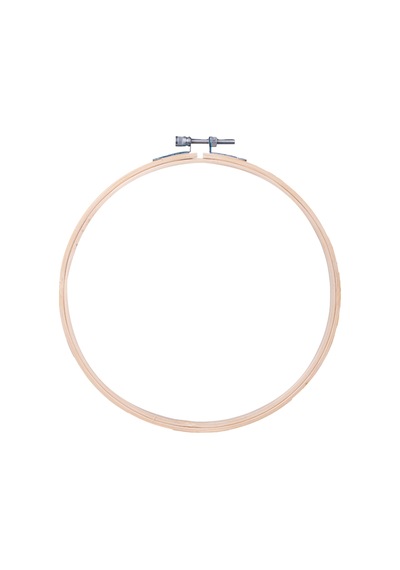 Nakış El İşi Kasnağı Vidalı Ahşap 17 Cm