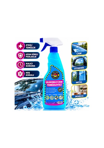 24'lü Silikonlu Cam Temizleyici 500 Ml