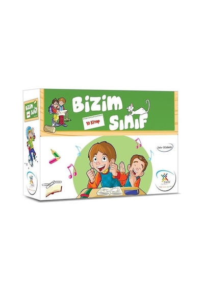 Bizim Sınıf Serisi Seti-10 Kitap Takım - Zafer Özdemir - 5 Renk Yayınları