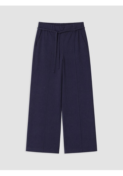 Lcw Modest Lacivert Beli Kuşaklı Kadın Pantolon
