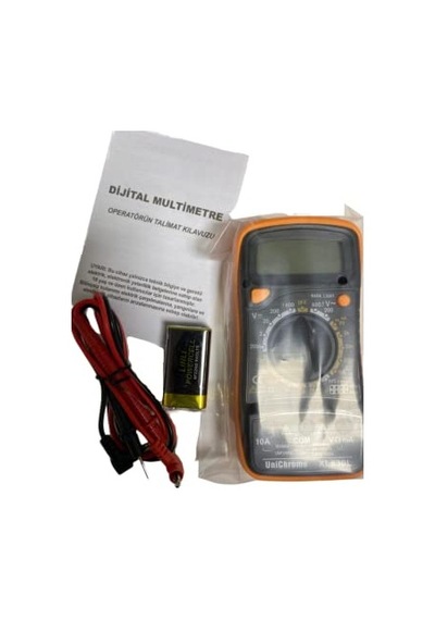 Xl830l Dijital Multimetre Led Ekranlı Avometre Mini Ölçü Aleti 9v Pil Hediyeli Cep Multimetresi