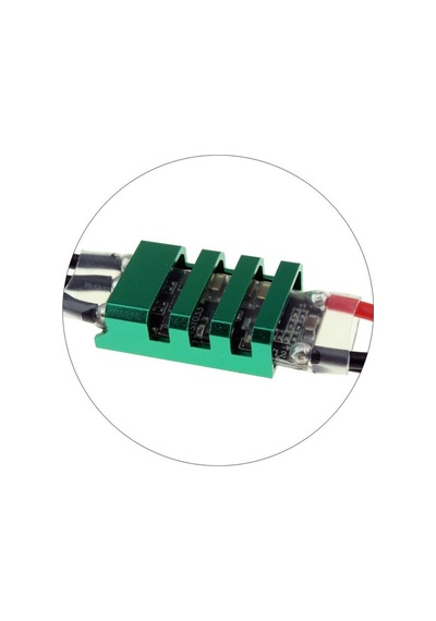 4 Adet Cnc Alüminyum Esc Koruyucu - Kırmızı Renk