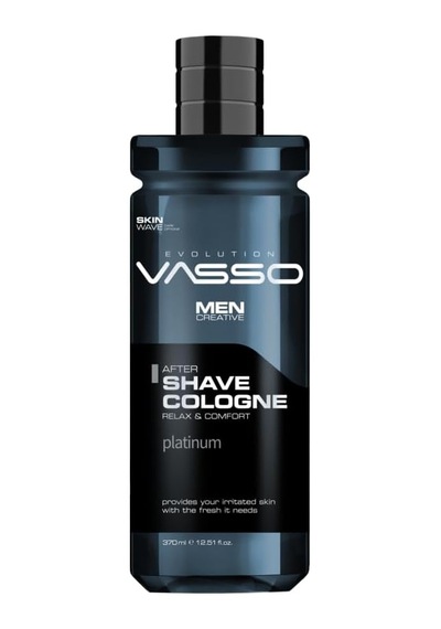 Profesyonel Tıraş Kolonyası Gün Boyu Etkili Odunsu Kokulu After Shave Cologne Platinum 370 Ml