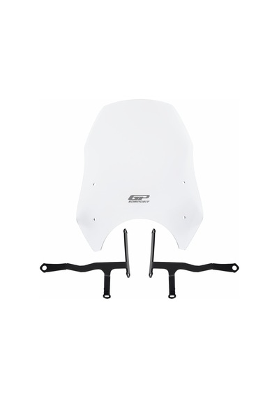 GP Kompozit Honda CL 250 2023-2024 Uyumlu Ön Cam Şeffaf 39 cm