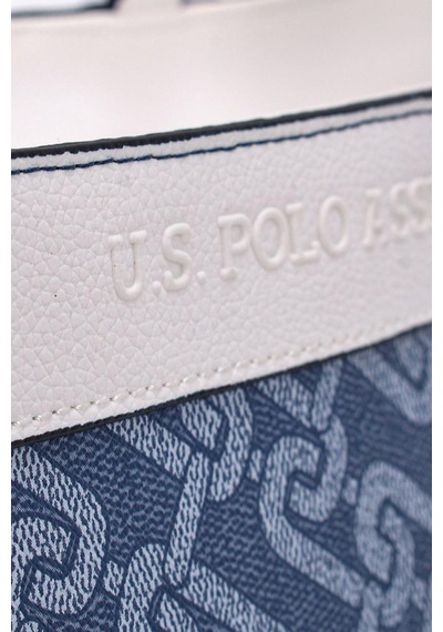 U.s. Polo Assn. Kadın Omuz Çanta Denim-beyaz Us23106 Beyaz