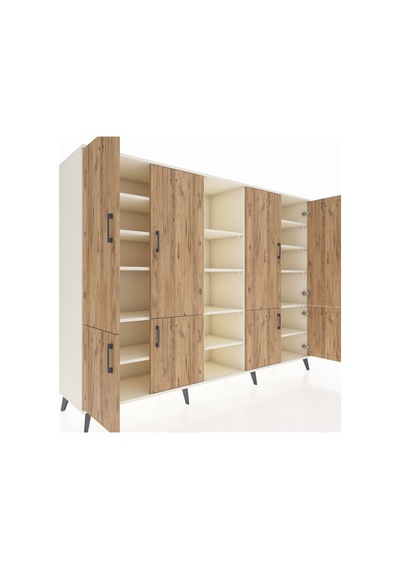 Hyperion Dolap 14 Raflı 8 Kapaklı 220x44x163 Aytaşı-çam/aytaşı Atlas Çam/aytası - Aytası Hyperion Dolap 14 Raflı 8 Kapaklı 220x44x163 Aytaşı-çam/aytaşı Atlas Çam/aytası - Aytası
