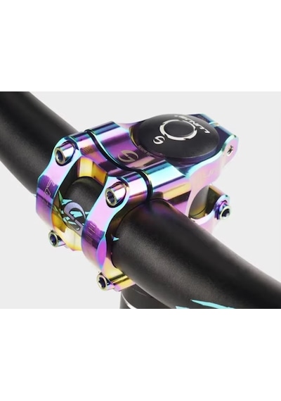 Lunje Bisiklet Boğazı 31.8mm Rainbow Çok Renkli