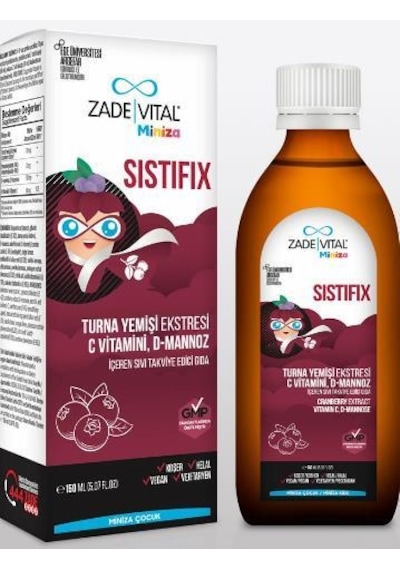 Zade Vital Miniza Sistifix Takviye Edici Gıda 150 Ml