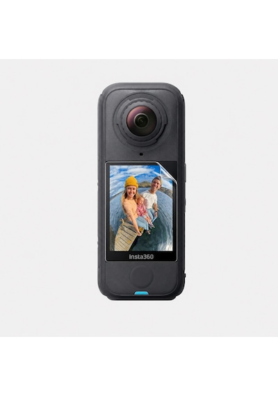 Insta360 X4 Air Aksiyon Kamera Uyumlu 2 Adet Şeffaf Ekran Koruyucu Nano Jelatin