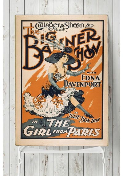 Big Banner Show Vintage Poster