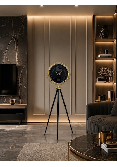 Prime Gold Şık Tripod Ayaklı Saat