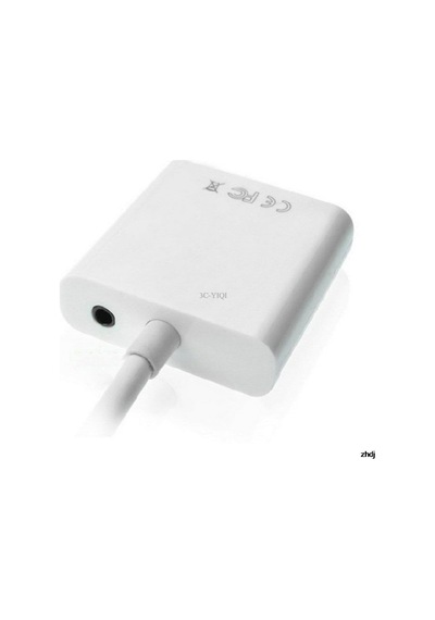 Hd 1080p Hdmı To Vga Kablosu Sesli Dönüştürücü Güç Kaynağı Hdmı Erkek Vga Kadın Dönüştürücü Adaptörü