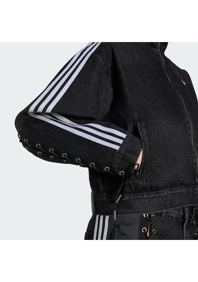 Adidas Ks1394 Denım Fb Jacket Kadın Eşofman Üstü Siyah