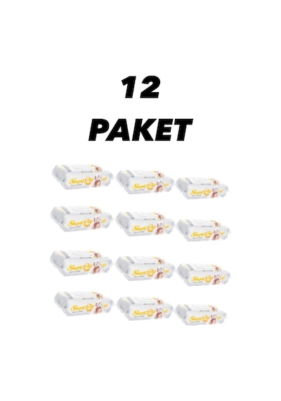 Sensitive Islak Havlu 12x90 Lı 12 Paket 1080 Yaprak Diğer