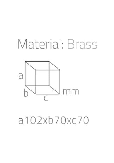Üstü Diş Fırçalığı Krom Renk 102x70x70 Mm Krom Tek Ebat Ba2011 007 Cr Diğer