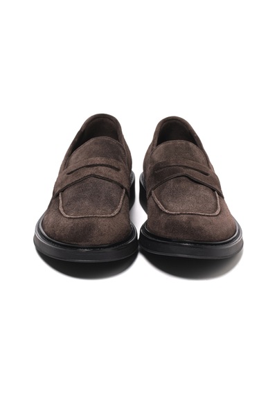 Cacao Dark Brown Oxford Klasik Erkek 1076 - Moss Dino Draghi Kahverengi