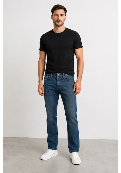 Bihan Store Erkek Regular Kesim Kot Pantolon Mc Clap 7032 Açık Yeşil