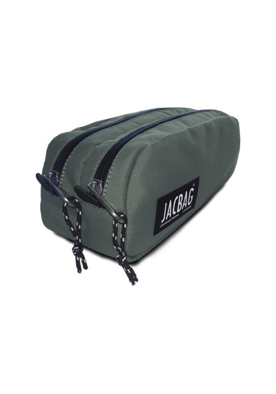 Jacbag Dual Pouch Pencıl Case-çift Bölmeli Kalemkutu - Gri Gri