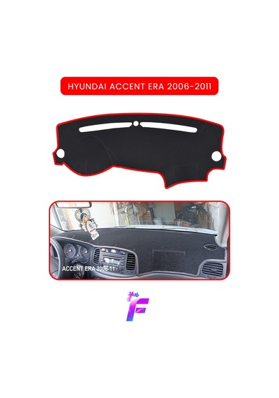 Hyundai Accent Era 2006-2011 Torpido Kılıfı Yansıma Engeller Kolay Montaj Oto Aksesuar Tc45