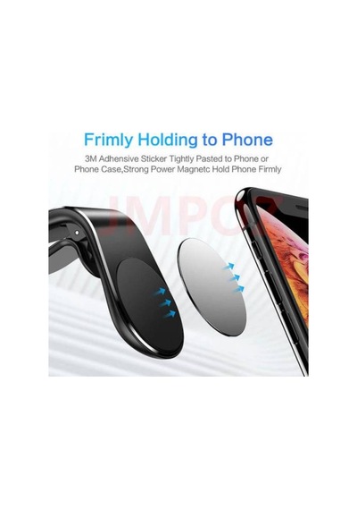Powerway Tt23 Mıknatıslı Araç Içi Telefon Tutucu Mandallı L-Type