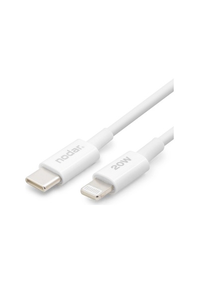 Type C Lightning Şarj Ve Data Kablosu 20w 1 M Beyaz