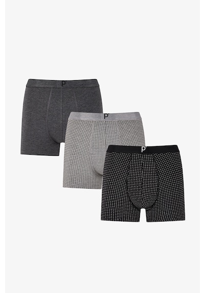 Penti Erkek Renkli Grey Motion Çoklu Boxer