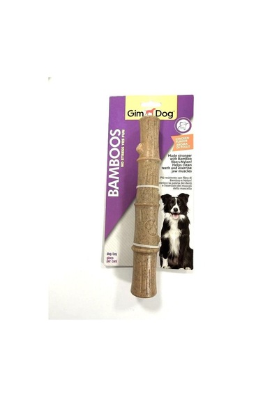 Gimdog Bamboos Tavuk Aromalı Köpek Çiğneme Oyuncağı 24 CM