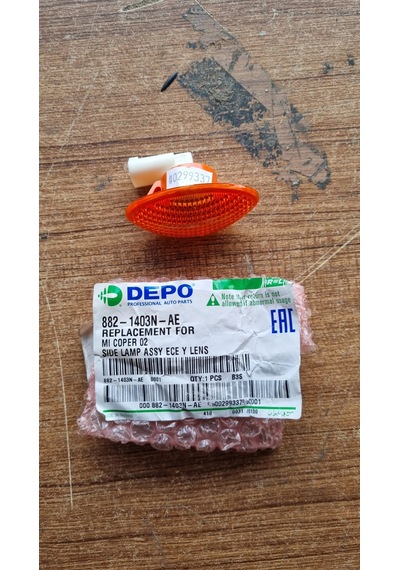 Mini R50 R52 R53 01-07 Camurluk Sinyali Sarı Dpo8821403nae 63137166013
