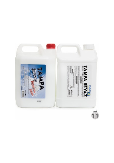 Tampa Beyaz Sabun Parfümlü Yüzey Temizleyici + Sıvı Sabun 2 x 5 L
