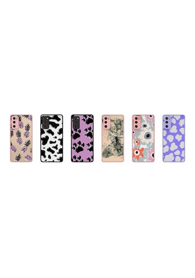 Zore Galaxy S20 Fe Uyumlu Desenli Kamera Korumalı Parlak Ogaa Nora Kılıf-no6