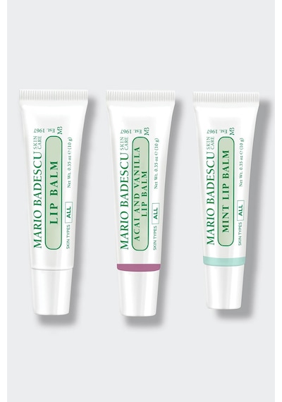 Mario Badescu Dudak Balmı Üçlü Set 3x10gr