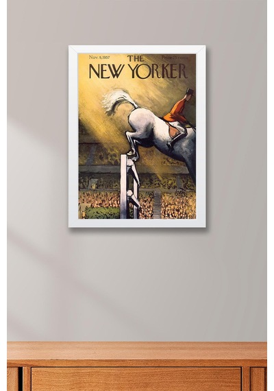 The New Yorker Çerçeveli Tablo November 9 1957