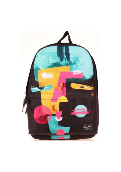 Kaukko Sırt Çantası Art Face Nature K1705 Çok Renkli