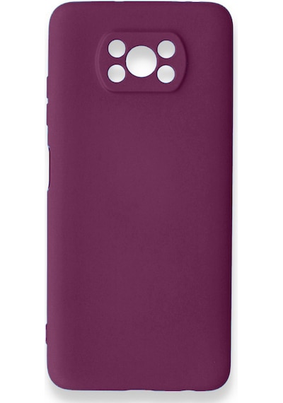 Nettech Xiaomi Poco X3 Nfc Uyumlu Nano Arka Koruma Kılıf - Mor Mor