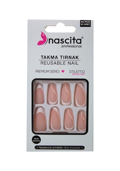 Nascita Mat Stiletto Tırnak - 204 Sku: Smg8690010465214