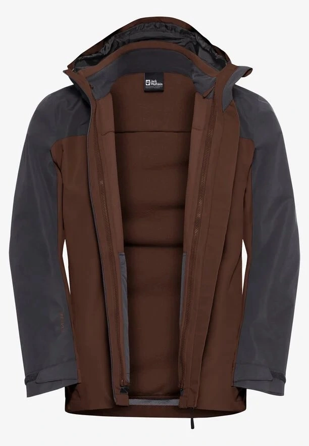 Jack Wolfskin Taubenberg 3ın1 Jacket Mont Kahve R. Kahve