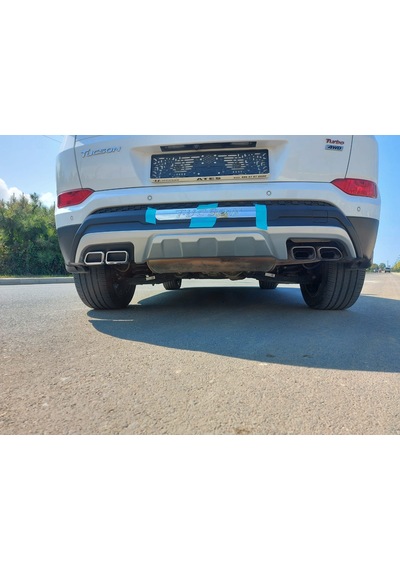 Türkmen Hyundai Tucson 2015-2018 Arka Koruma Difüzör